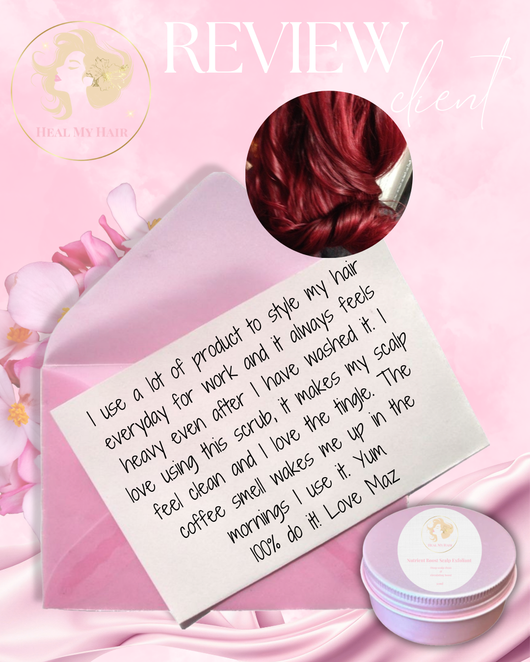 Nutrient Boost Scalp Exfoliant – Organic Scalp Care | Heal My Hair