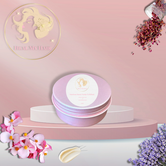 Nutrient Boost Scalp Exfoliant – Organic Scalp Care | Heal My Hair