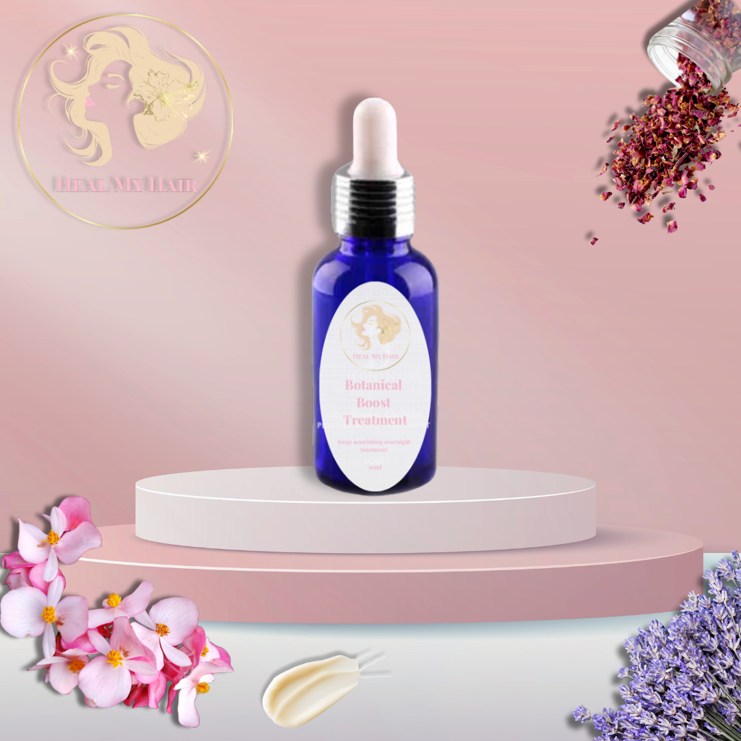 Botanical Boost Treatment – Organic Hair & Scalp Oil | Heal My Hair